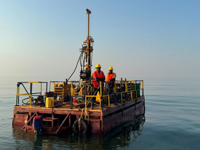 Offshore geotechnical investigation — Bukakata intake, Lake Victoria